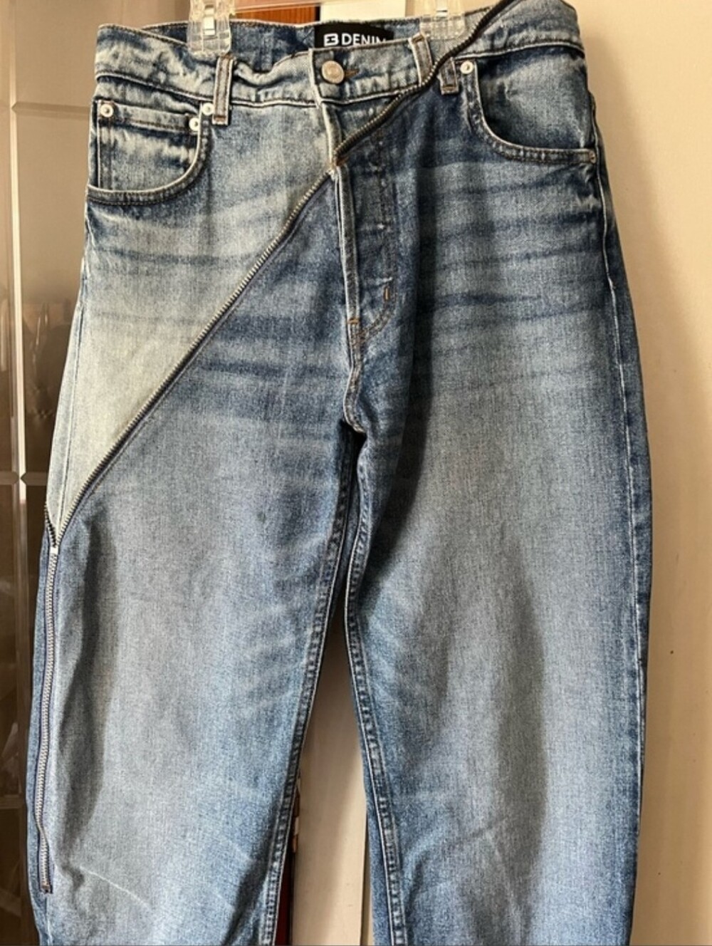 EB DENIM Gemini Zipper Jeans 26 EUC - Picture 7 of 9